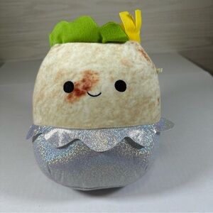 Pre Owned, 8 inch, burrito squishmallow.